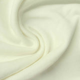 Brushed Cotton Polyester Stretch French Terry Fabric, 350 gsm, 180 cm — Beige — photo 3
