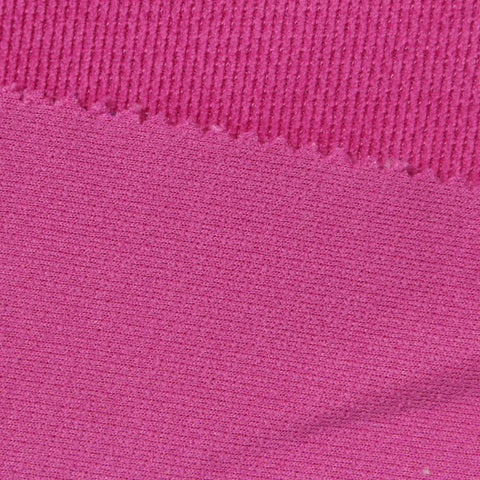 Slub Polyester Stretch Chenille Fabric, 360 gsm, 165 cm — Pink