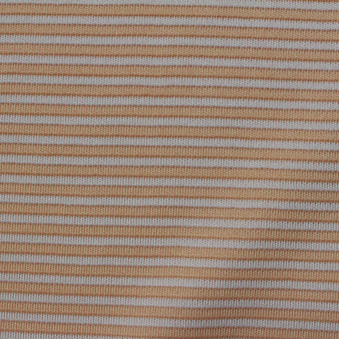 Dark Beige Horizontal-Stripe Knit