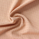 Peach Horizontal-Stripe Chiffon, Polyester — photo 3