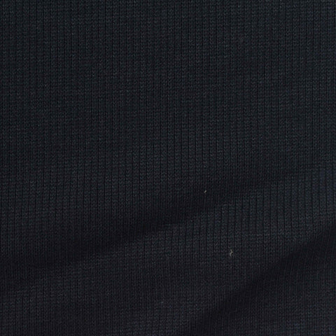 Dark Navy Rib Knit, Polyester
