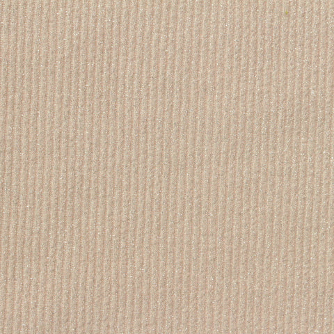 Light Beige Marl Rib Knit, Polyester, 200 gsm