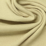 100% Cotton Rib Knit Fabric, 190 gsm, 160 cm — Beige — photo 3