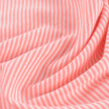 Light Pink Stripe Rib Knit, Cotton — photo 3