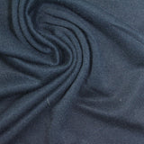Brushed 100% Polyester French Terry Fabric, 165 gsm, 185 cm — Navy — photo 3