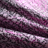 Black Abstract Jacquard, Polyester — photo 3