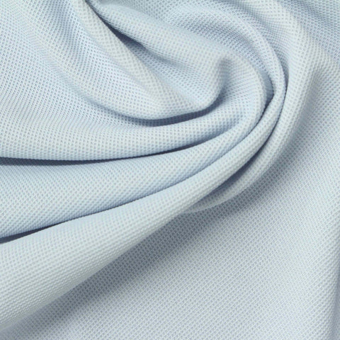 Polyester Stretch Knit Fabric, 180 gsm, 175 cm — Blue