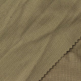 Polyester Cotton Blend Stretch Interlock Knit Fabric, 165 gsm, 150 cm — Khaki — photo 3