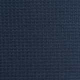 Jacquard Polyester Stretch Waffle Knit Fabric, 185 gsm, 135 cm — Navy — photo 3