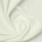 Off-White Vertical-Diamond Pointelle Knit, Poly-Viscose — photo 3