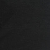 Viscose Polyester Stretch Jersey Knit Fabric, 220 gsm, 170 cm — Black — photo 3