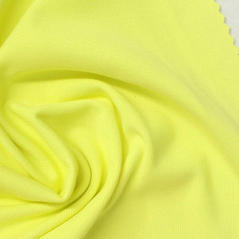 Nylon Stretch Rib Knit Fabric, 260 gsm, 160 cm — Green