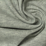 Light Grey Heathered-Marl Rib Knit, Polyester — photo 3