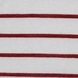 Red Diagonal-Stripe Chunky Knit, Polyester — photo 3