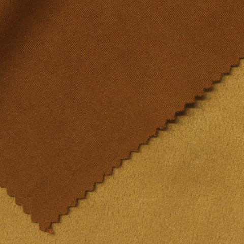 Polyester Stretch Faux Suede Fabric, 370 gsm, 145 cm — Khaki