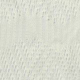 100% Polyester Pointelle Knit Fabric, 230 gsm, 155 cm — White — photo 3