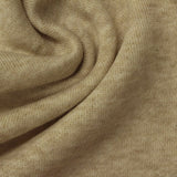 Light Brown Heathered-Marl French Terry, Cotton-Poly — photo 3