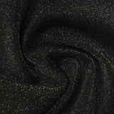 Black Marl Ponte Knit, Polyester — photo 3