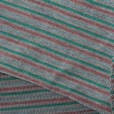 Black Fine-Check Rib Knit, Cotton-Poly — photo 3