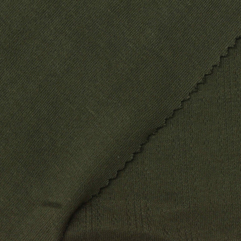 Jacquard Cotton Stretch Pointelle Knit Fabric, 210 gsm, 145 cm — Green