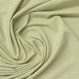 Pale Yellow Textured-Line Mesh, Nylon — photo 3