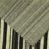 Black Stripes Interlock Knit, Poly-Viscose — photo 3