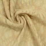 Jacquard Polyester Stretch Knit Fabric, 215 gsm, 152 cm — Orange — photo 3