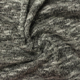 Black Heathered-Marl Chunky Knit, Poly-Viscose — photo 3