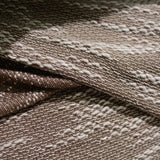 Brown Marl Chunky Knit, Acrylic-Cotton — photo 3