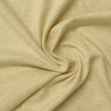 Light Yellow Marl Rib Knit, Poly-Viscose — photo 3