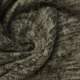 Light Grey Marl Jersey Knit, Viscose-Poly — photo 3