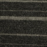 Charcoal Horizontal-Stripe Chunky Knit, Polyester — photo 3