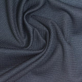 Plaid 100% Polyester Interlock Knit Fabric, 135 gsm — Navy — photo 3