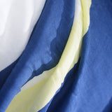 White Vertical-Stripe Woven, Viscose — photo 3