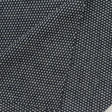 Jacquard 100% Polyester Interlock Knit Fabric, 192 gsm, 165 cm — Black — photo 3