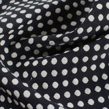 White Dots Jacquard, Poly-Cotton — photo 3