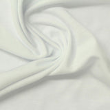 Viscose Nylon Stretch Rib Knit Fabric, 190 gsm, 180 cm — White — photo 3