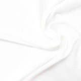 100% Polyester Piqué Knit Fabric, 136 gsm, 165 cm — White — photo 3