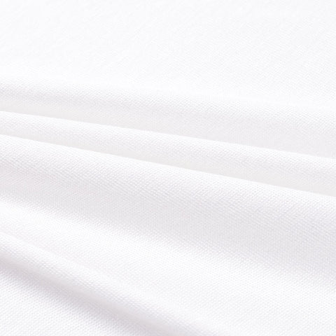 Viscose Stretch Jersey Knit Fabric, 195 gsm, 150 cm — White