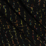 Black Flecks Jacquard, Polyester — photo 3