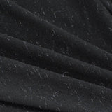 Black Marl Jersey Knit, Cotton — photo 3