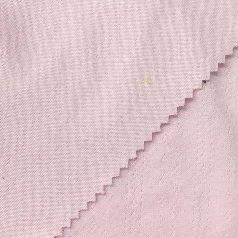 Pink Diamond Pointelle Knit, Polyester