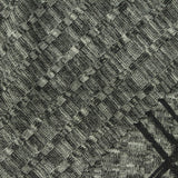 Black Lines Rib Knit, Polyester — photo 3