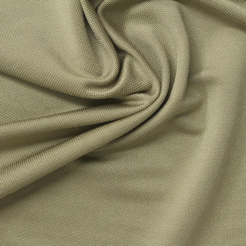 Viscose Stretch Mesh Fabric, 220 gsm, 155 cm — Khaki