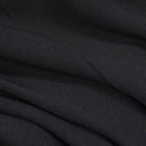 Viscose Stretch Jersey Knit Fabric, 175 gsm, 165 cm — Black — photo 3