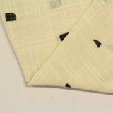 Black Dots Crepe, Cotton — photo 3
