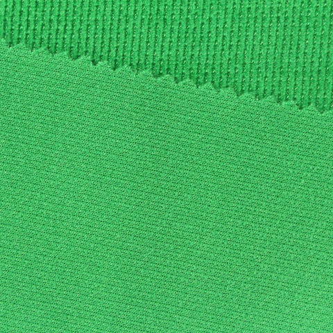 Slub Polyester Stretch Chenille Fabric, 363 gsm, 165 cm — Green