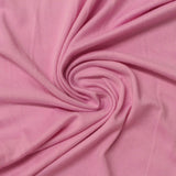 Polyester Stretch Milk Silk Knit Fabric, 180 gsm, 165 cm — Pink — photo 3