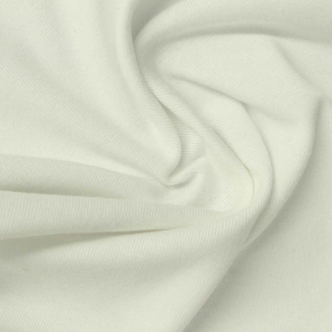 Cotton Stretch Rib Knit Fabric, 249 gsm, 180 cm — Beige