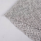 Dark Grey Marl Chunky Knit, Poly-Viscose — photo 3